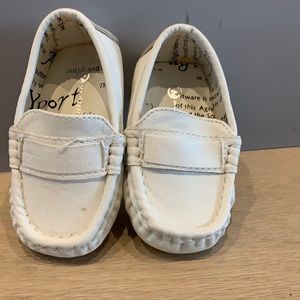 Baby boys baptism shoe